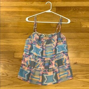 Show Me Your Mumu Geometric tank